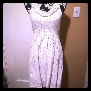 SOLD! Pretty white dress.
